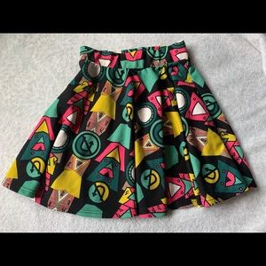 Kathy , high waisted skater skirt